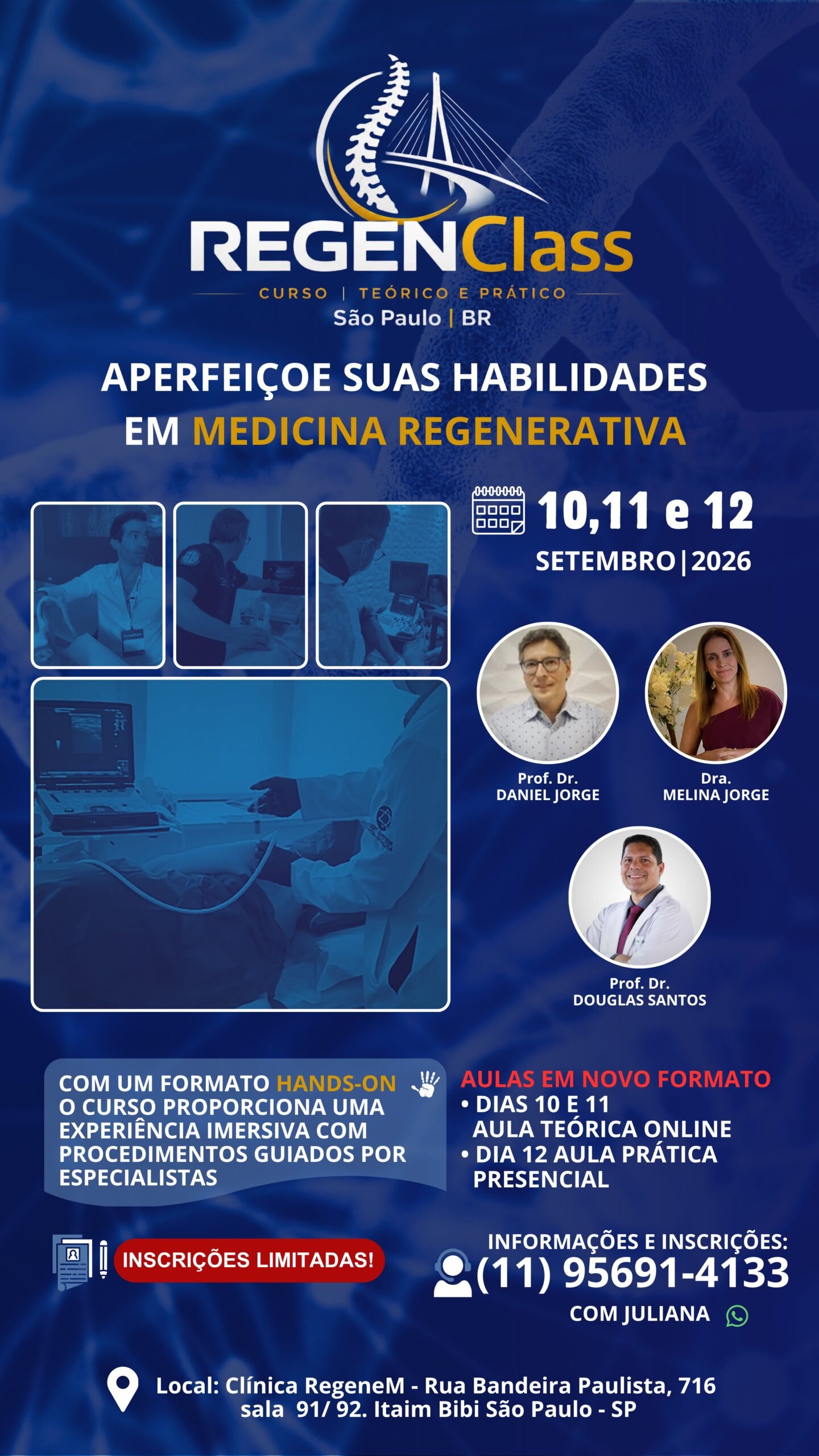Programação RegenClass Maio